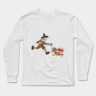 Pilgrim Hunting Turkey Long Sleeve T-Shirt